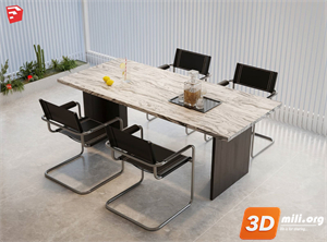 Table Set Skp Files